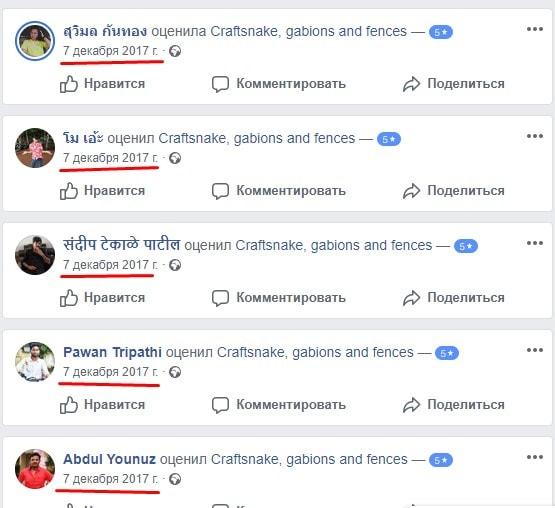 Primeri ponarejenih ocen strank
